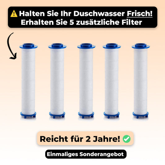 DuschePRO™ - 5 x Zusätzliche Filter